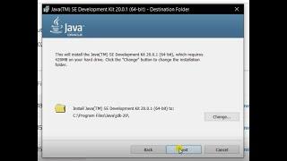 How to install java (jdk-20) in windows 10