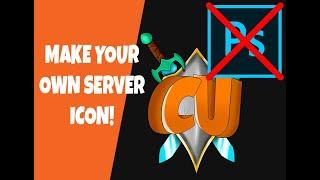 How to Make a Custom Server ICON  NO PHOTOSHOP