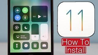 How To Install iOS 11 on your iPhone , iPad , iPod. No Data Loss