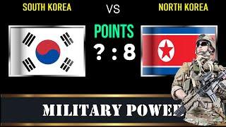 vs South Korea VS North Korea Military Power Comparison | 남한과 북한의 군사력 비교