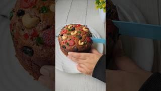 Christmas Plum Cake #eggless#viralvideo#recipe#Christmas#fruitcake#food#healthy#shortvideo