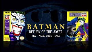 Batman Return of the Joker | NES, MD & SNES | Comparison - Triple Longplay