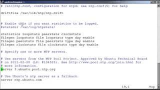 Ubuntu 12 04 Server Installing NTP