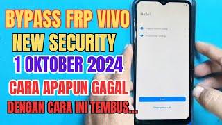 How to Bypass Frp Vivo Y15s Forgot Google Account Latest New Security 1 October 2024 | Android 12/13