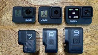 GoPro: HERO9 HERO8 HERO7 Visual Comparison - GoPro Tip #678 | MicBergsma