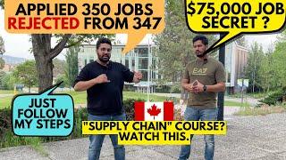 HIGH PAYING JOB AFTER SUPPLY CHAIN COURSE IN  CANADA? | SCOPE OF SUPPLY CHAIN MANAGEMENT IN CANADA