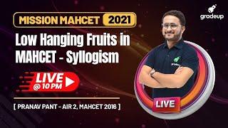 MAHCET Syllogism | Mission MAH CET MBA 2021 | DILR | Pranav Pant | Gradeup