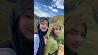 Tiktok viral 2023  Tiktok hijab gunung gede terbaru #gununggede