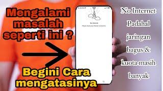 Cara mengatasi aplikasi shopee eror -  masalah Internet connection