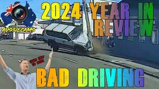 Aussiecams - 2024 in Review! AUSTRALIAN DASH CAM BAD DRIVING Best of the WORST drivers