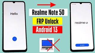 Realme Note 50 FRP Bypass Without Pc | New Method | Realme Note 50 Google Account Bypass Android 13