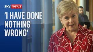 Nicola Sturgeon: 'I have done nothing wrong'