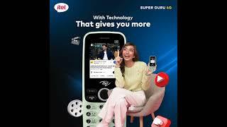 itel super guru 4g your own Youtube wala phone with the freedom to choose the network KRP MOBILE