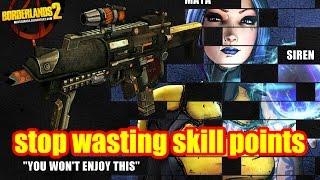 Borderlands 2: Stop Wasting Skill Points