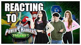 REACTING To Myself on POWER RANGERS **Funny Reaction** | Liana Ramirez Ft. Jentzen Ramirez