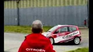 simon jean joseph & sebastien ogier testing citroen c2r2max