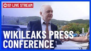 WikiLeaks Press Conference After Assange Landed In Australia | 10 News First