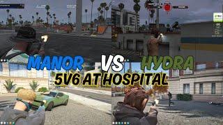 Hydra Wipe Manor 6v5 At Hospital (Multi POV) | NoPixel 4.0 GTA RP