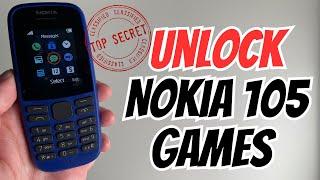 How to Unlock Nokia 105 Games | Nokia 105 games unlock code | Nokia code game unlock