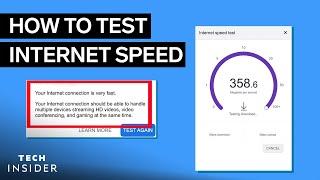 How To Test Internet Speed