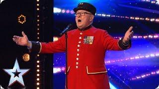 War veteran Colin's touching tribute to late wife | Auditions | BGT 2019