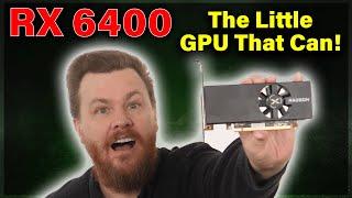 RX 6400 GPU Review — 24 Games Tested — Is It REALLY That Bad?