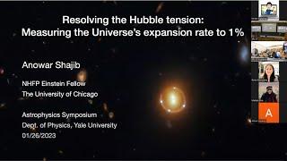 Astrophysics Symposium: Anowar Shajib, University of Chicago