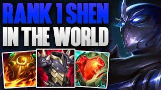 RANK 1 SHEN DOMINATING HIGH ELO WITH 89% WIN RATE! | CHALLENGER SHEN TOP GAMEPLAY | Patch 14.19 S14