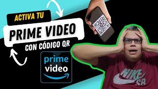  Como Poner Y Conectar #PrimeVideo en Smart TV Con código QR 