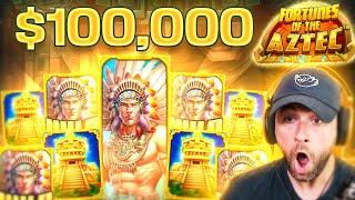 I got CRAZY TUMBLES & MULTIS on the *NEW* FORTUNES OF AZTEC!! (Highlights)