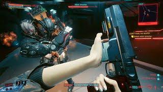 Cyberpunk 2077(1.52): Destroying Arasaka (&Adam Smasher) with a "Pistol"