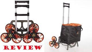 UpCart Deluxe All Terrain Stair Climbing Folding Cart REVIEW