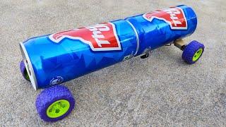 How to make an amazing soda can truck | diy innovative dc motor projects | awesome ideas