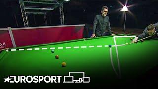 Ronnie O'Sullivan and Jimmy White Attempt LEGENDARY Alex Higgins Shot | Snooker | Eurosport