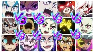 VILLAINS+! EPIC ULTIMATE 30 Beyblade Burst Antagonist / Evil Bey Knockout Tournament! ベイブレード