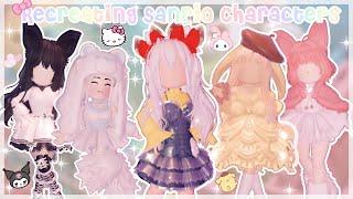 Recreating Sanrio Characters In Royale High! Royale High Outfit Ideas | LauraRBLX