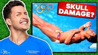 Doctor Reacts To Olympics Injuries