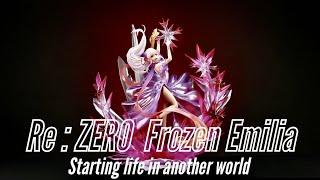 eSTREAM Re:ZERO Frozen Emilia Crystal Dress Ver 이스트림 리제로 빙결의 에밀리아 1/7 피규어 리뷰 Re:ゼロから始める異世界生活 氷結のエミリア