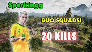 STK Sparkingg - 20 KILLS - DUO SQUADS! - PUBG