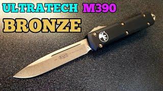 Microtech Ultratech 2018 M390 Bronze - Overview and Review