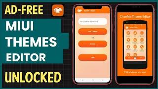 Best Free Miui Theme Editor App for Android