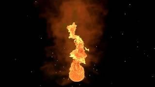 Realistic Fire Simulation With Sound Effects