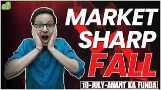 Stock market fall? Nifty sharp fall?  | 10/7/2024