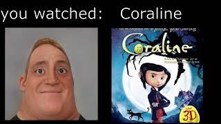 Mr. Incredible Becoming Canny Meme (Childhood movies you've watched)