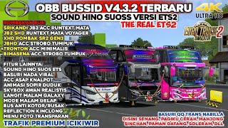 OBB BUSSID V4.3.2 TERBARU SOUND HINO RK8 SUOS ETS2 - FULL ROMBAK BUS & TRAFIK ICIKIWIR | BUSSID