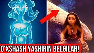 Disney multfilmlaridagi o'xshash yashiring belgilar syujetlar disney multfilmlari uzbek tilida