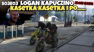 "PARIS PLATYNOV W GTA 5 RP/LOGAN KAPUCZINO - "KASETKA, KASETKA I PO KASETCE" S03E03"