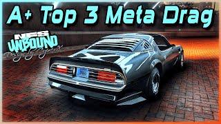 Top 5 Meta Best Drag Cars for A+ Class  - Need for Speed Unbound