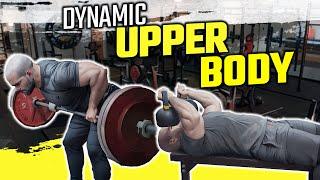 Upper Body Power Workout: Incline Bench, Barbell Rows, and Arm-Building