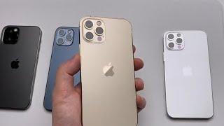 Iphone 12 Pro All colors comparison & hands on 